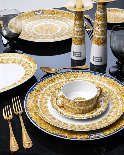 rhapsody versace|versace medusa rhapsody dinnerware.